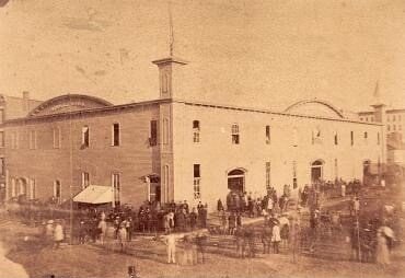 The Wigwam, site of the 1860 Republican convention