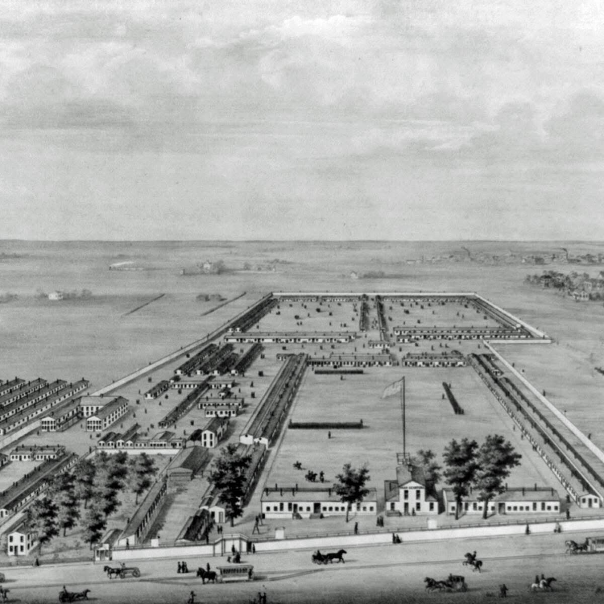 Camp Douglas, 1862