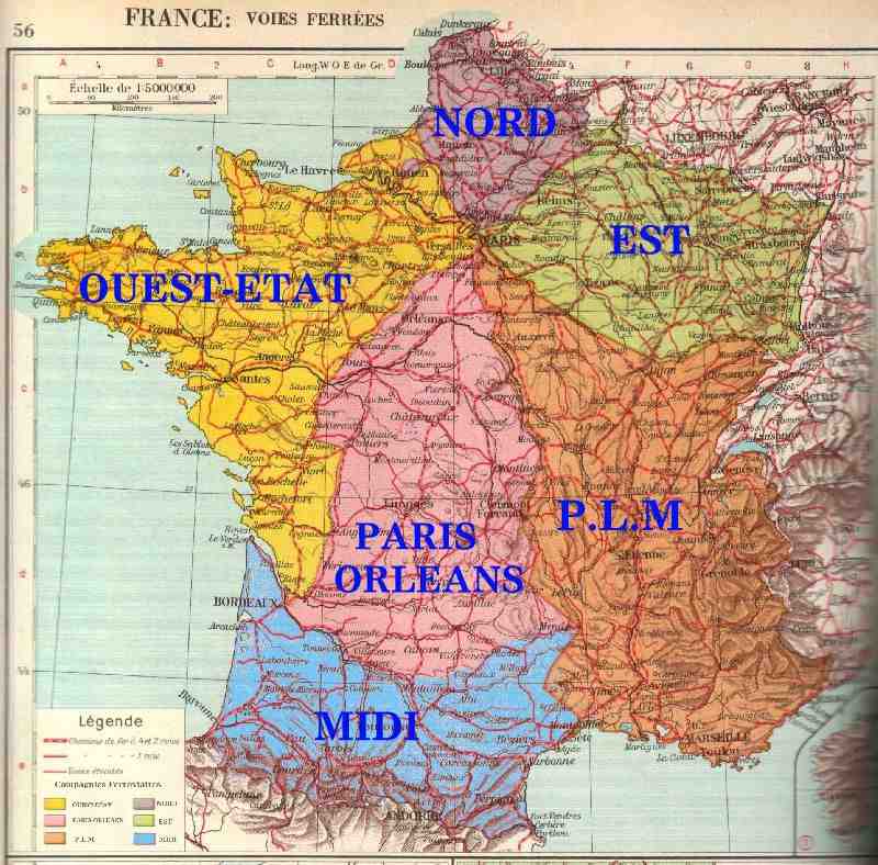Chemin de fere de L’Est carte1
