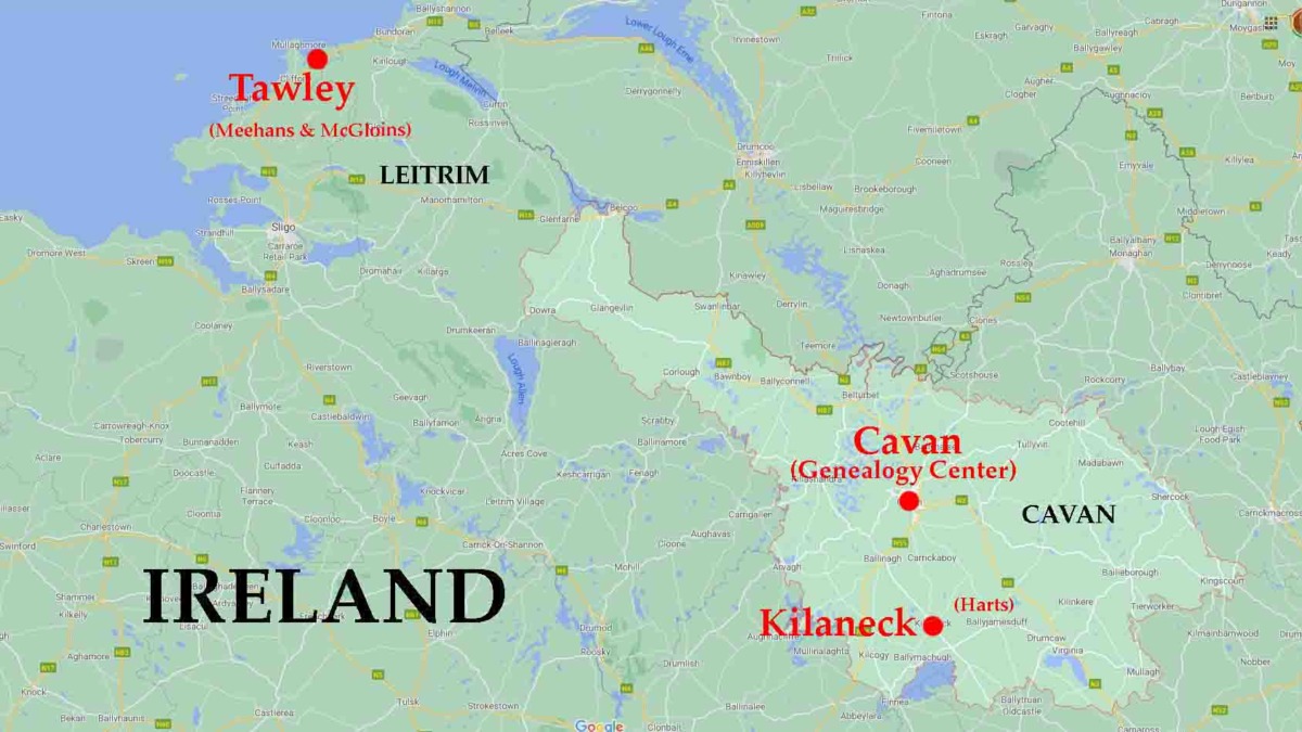 From Baby Book to County Cavan, Ireland Is it Hart or Harte? William J. Bowe