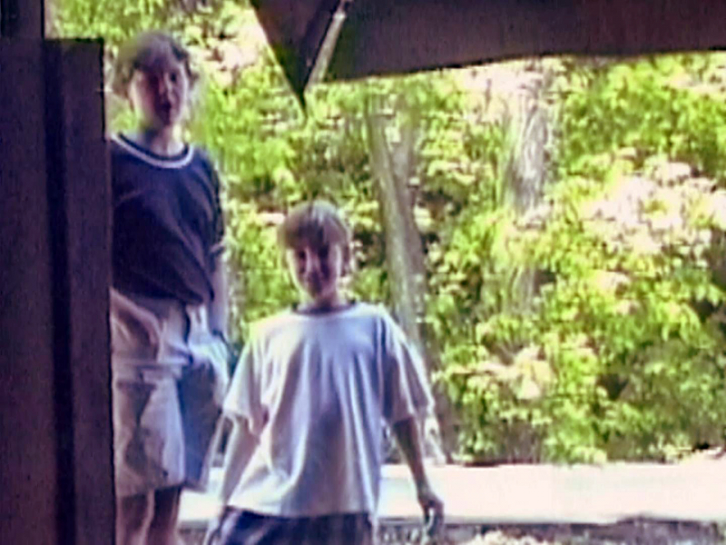 1996 Emily Casey and Pat Bowe at the Car Wash, Route 22