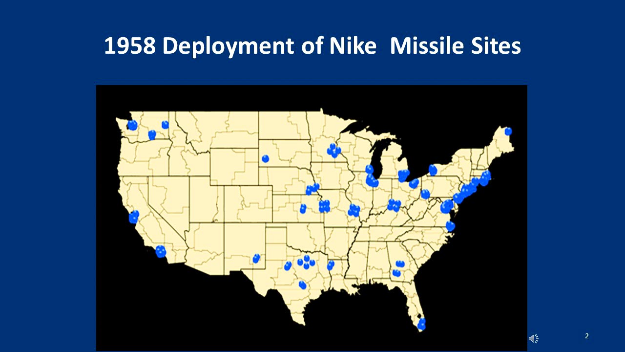 Deployment of Nike Missile Sites