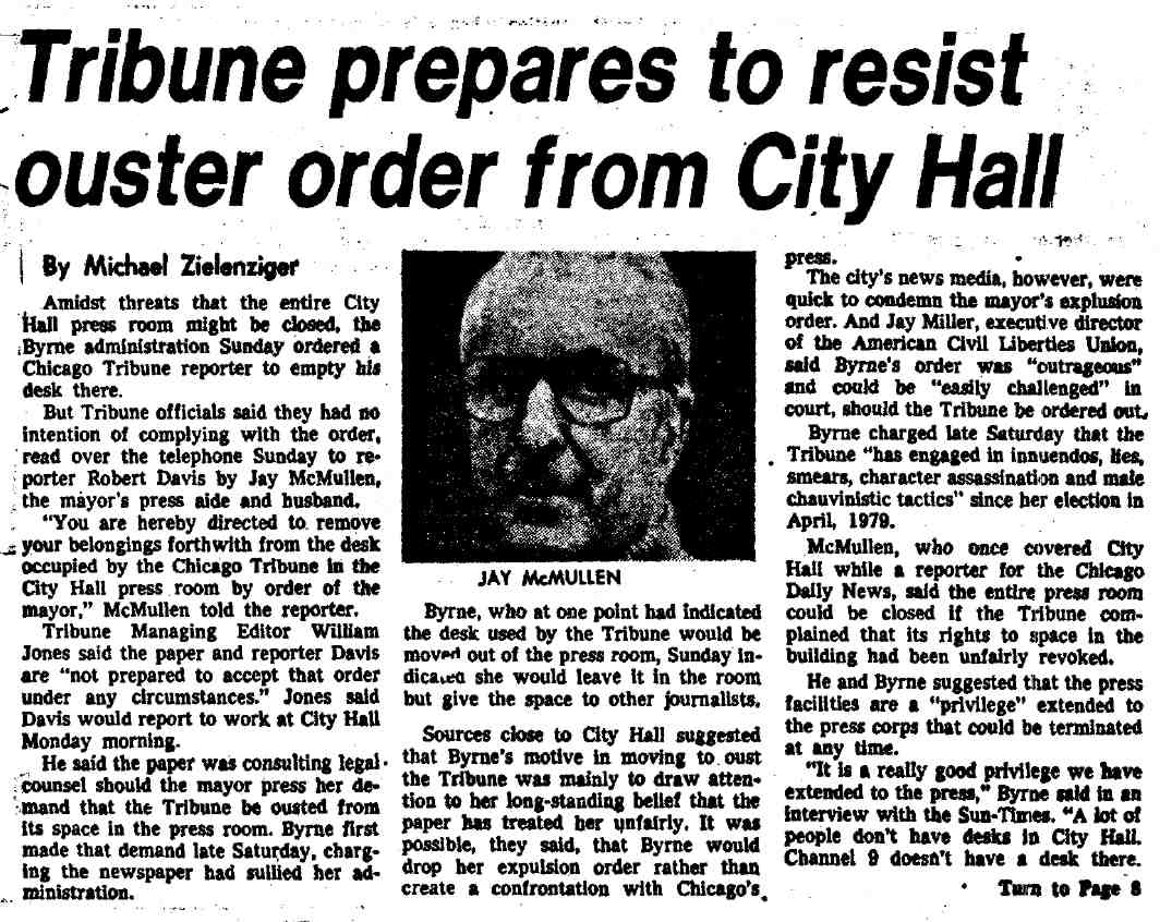 Tribune Prepares to Resist