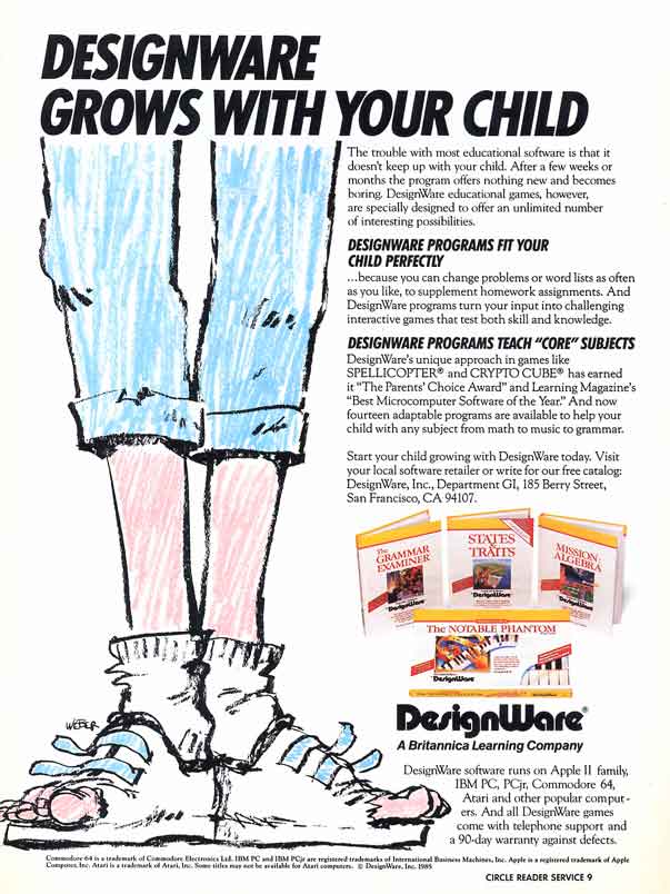 EB DesignWare Ad 1986