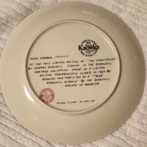 Knowles Collectors Plate