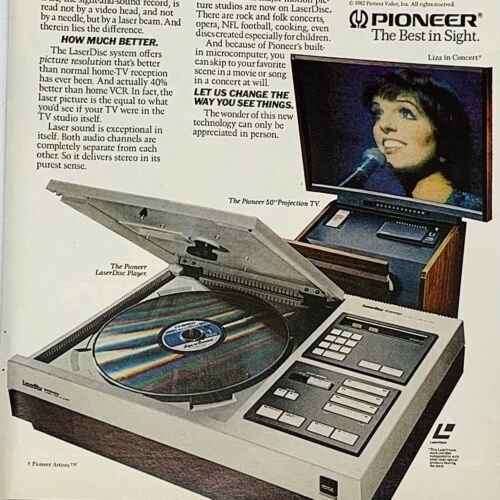Laser Disc Print Ad