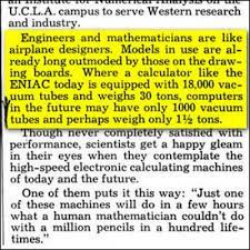 Popular Mechanics Magazine March 1945 on ENIAC