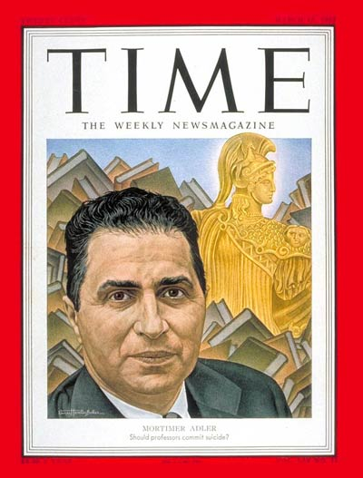 1952 Mortimer Adler on the Cover of Time