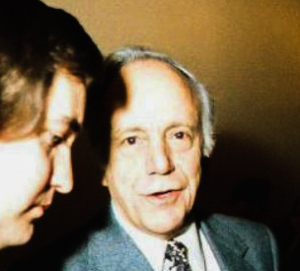 11/10/79 WJB ROD Cathy Vanselow, Bill Bowe Arts Club Wedding, Southwest corner East Ontario and Rush Street, Chicago, IL Bill Bowe with J Roderick MacArthur of Bradford Exchange, Arts Club, Chicago, IL 1979