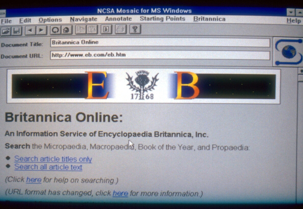 1994 Britannica Online