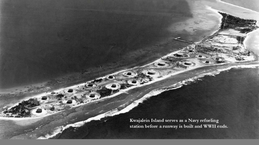 1945 WWII Navy Refueling Station