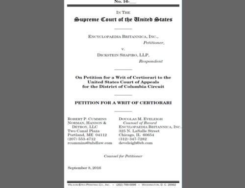 Appendix 1 Excerpts from Encyclopaedia Britannica Petition for a Writ of Certiorari in the Supreme Court of the United States