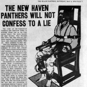 Black Panther Bobby Seale murder trial article
