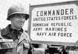 1965 Gen. Bruce Palmer, Commander of U.S. troops in the Dominican Republic