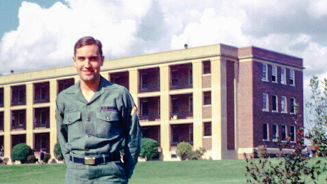 1968 Bill Bowe in Baltimore, Maryland at the U.S. Army Intelligence School