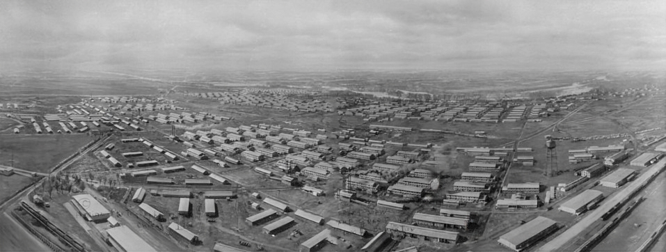 1918 National Army Training Camp Grant , Rockford, Illinois