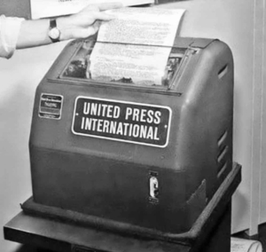 teletype machine upi copy 2