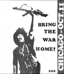 1969 SDS Chicago Days of Rage Poster