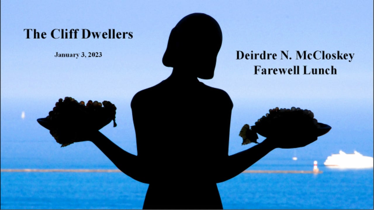 Video thumbnail: A Farewell to Deirdre McCloskey
