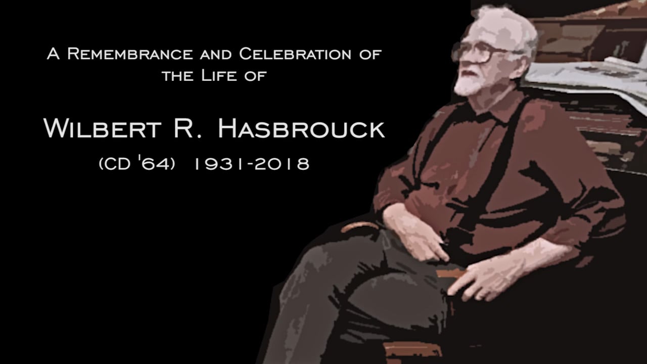 Video thumbnail: 2019 Wilbert R. Hasbrouck Memorial