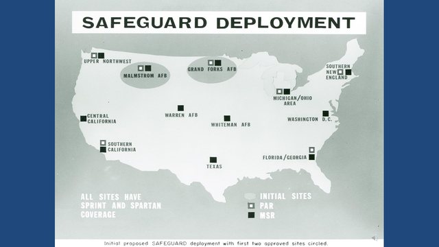 Diapositive 12 : Carte du déploiement de Safeguard