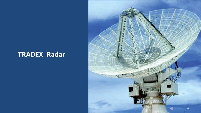 Diapositive 50 : Radar TRADEX